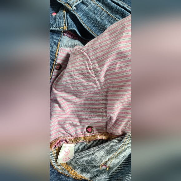 Y2K Pink Victoria's Secret Light Wash Flare Jeans 12 mid rise Vtg Vintage - Picture 13 of 16